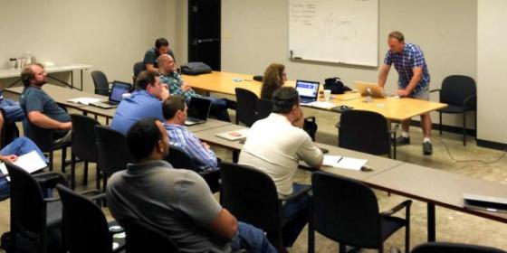 North Texas Drupal Users Group in action